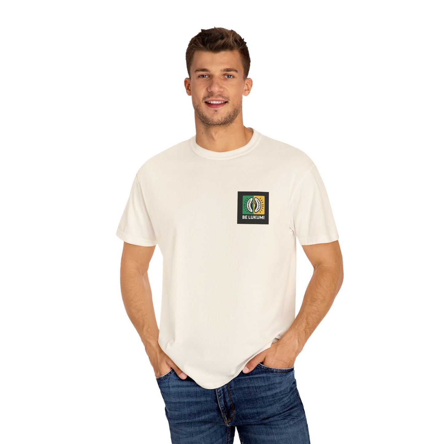 BE LUKUMI - Unisex Garment-Dyed T-shirt